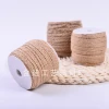 Factory direct sales, cross-border exclusive supply of linen lace ribbons, clothing accessories, DIY natural jute webbing, and custom-made linen ropes Specification image